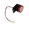 Electric Golf Cart Horn SUN-CART dual tone horn kit for electric golf cart, includes horn, bracket, switch, and relay, waterproof design.