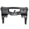 electric-golf-carts-front-dashboard-with-cup-holders SUN-CART front dashboard with integrated dual cup holders, black textured ABS panel, pre-cut holes for switches and gauge, fits 2/4/6-seater golf carts.