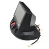 SUN-CART 11-inch touch screen display for electric golf carts with high-resolution LCD, capacitive touch, and GPS navigation interface, on white background.