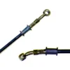 Hydraulic Brake Lines SUN-CART copper-nickel hydraulic brake line kit for electric golf cart, includes pre-flared tubes and rubber hoses, corrosion-proof.
