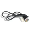 SUN-CART electric golf cart digital power gauge, 48V/72V battery meter with LED display, on white background.