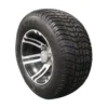 sun-cart-eletric-golf-carts-tire SUN-CART 20x10-10 all-terrain golf cart tire with aggressive tread pattern, suitable for mud and grass, 4-ply rated.
