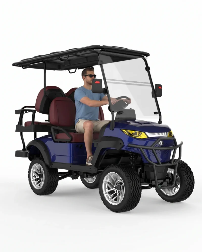 sun-cart-mxv-electric-golf-carts-shop SUN-CART MXV electric utility vehicle with 4 seats, 72V LiFePO₄ battery, 1,200 lb payload capacity. Perfect for resorts, farms, industrial sites. Get bulk pricing & specs.