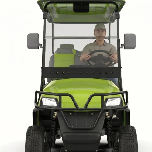 SUN-CART TXT electric golf cart with 48V LiFePO₄ battery, 5-year warranty, 4-6 seats. Affordable, reliable, low maintenance. Ideal for golf courses & communities. Free quote.
