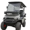 sun-cart-txv-golf-carts Premium luxury electric golf cart with leather seats, 72V battery, Bluetooth audio, LED ambient lighting. Designed for high-end resorts and exclusive venues. 5-year warranty.