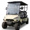 sun-cart-txv-golf-carts-factory Premium luxury electric golf cart with leather seats, 72V battery, Bluetooth audio, LED ambient lighting. Designed for high-end resorts and exclusive venues. 5-year warranty.