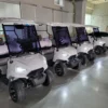 sun-cart-utv-electric-golf-carts SUN-CART UTV electric utility vehicle with 4WD, 72V battery, off-road tires, 12" ground clearance. Built for farms, ranches, hunting, industrial sites. Get a quote today.